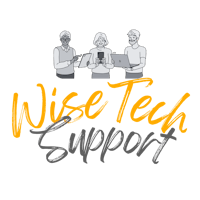 wise tech support logo