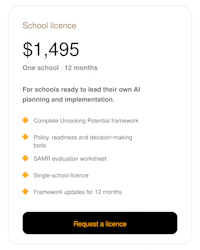 One-school licence · 12 months of updates